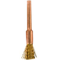 (image for) Tork Craft Mini Brass Brush End 3.2mm 2.4mm Shank