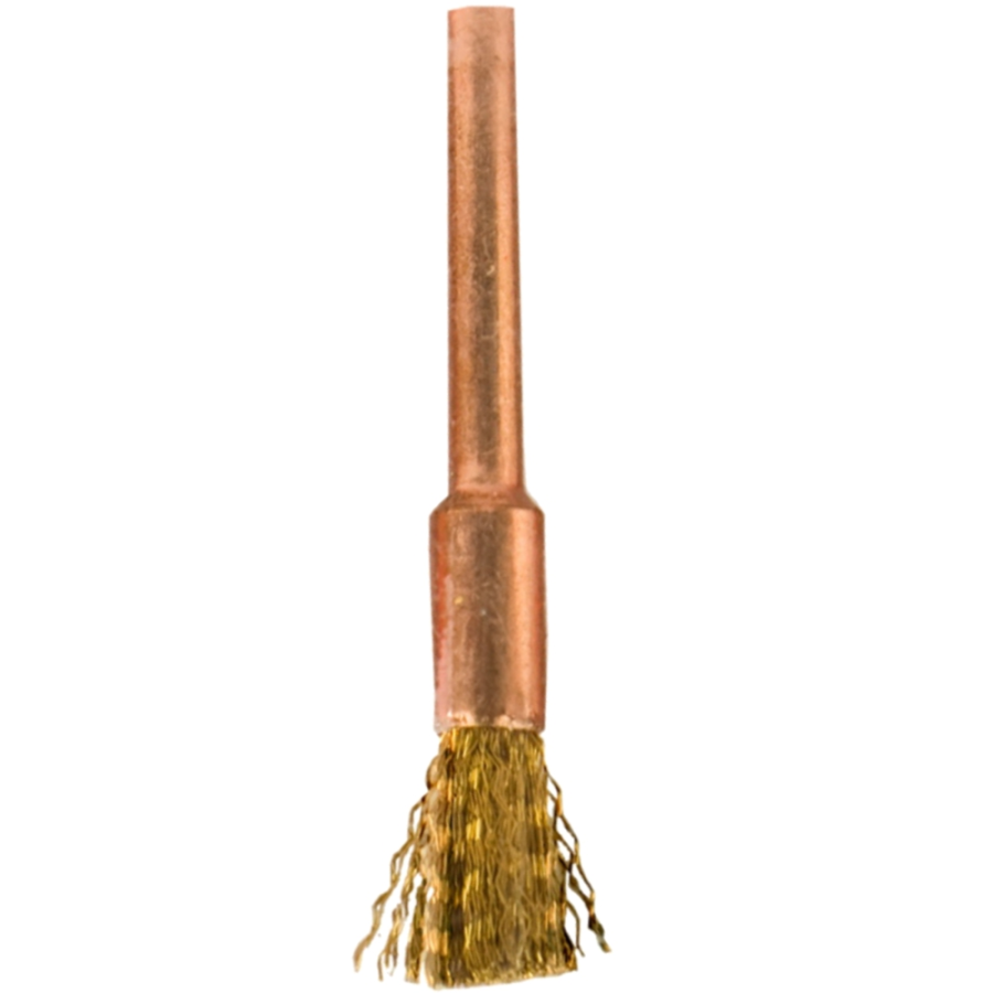 (image for) Tork Craft Mini Brass Brush End 3.2mm 2.4mm Shank
