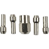 (image for) Tork Craft Mini Quick-Change Collet Kit 0.8/1.6/2.4/3.2mm