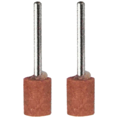 (image for) Tork Craft Mini Grinding Stone 9.5mm Cylinder 3.2mm Shank 2 Piece