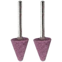 Tork Craft Mini Grinding Stone 15.9mm Cone 3.2mm Shank 2 Piece (image for) Tork Craft Mini Grinding Stone 15.9mm Cone 3.2mm Shank 2 Piece