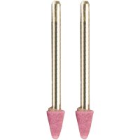 (image for) Tork Craft Mini Grinding Stone 6.4mm Cone 3.2mm Shank 2 Piece