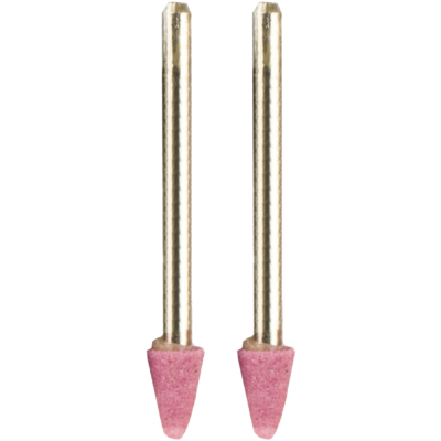 (image for) Tork Craft Mini Grinding Stone 6.4mm Cone 3.2mm Shank 2 Piece
