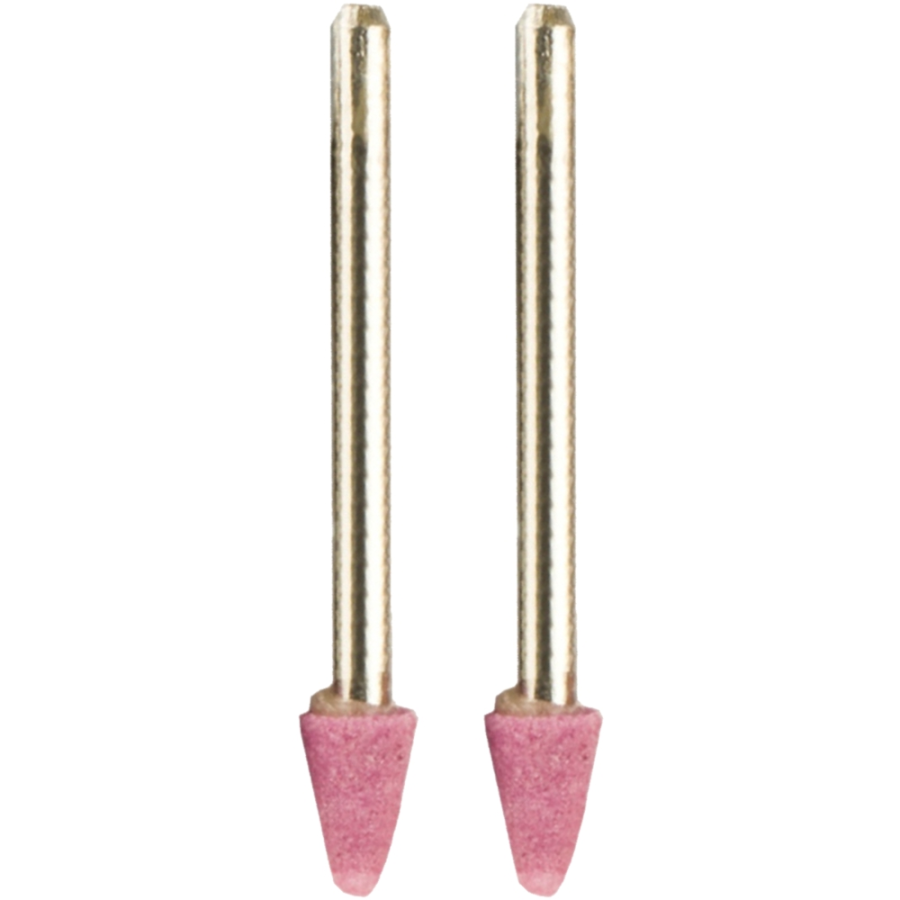 (image for) Tork Craft Mini Grinding Stone 6.4mm Cone 3.2mm Shank 2 Piece