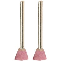 (image for) Tork Craft Mini Grinding Stone 15.9mm Disc 3.2mm Shank 2 Piece