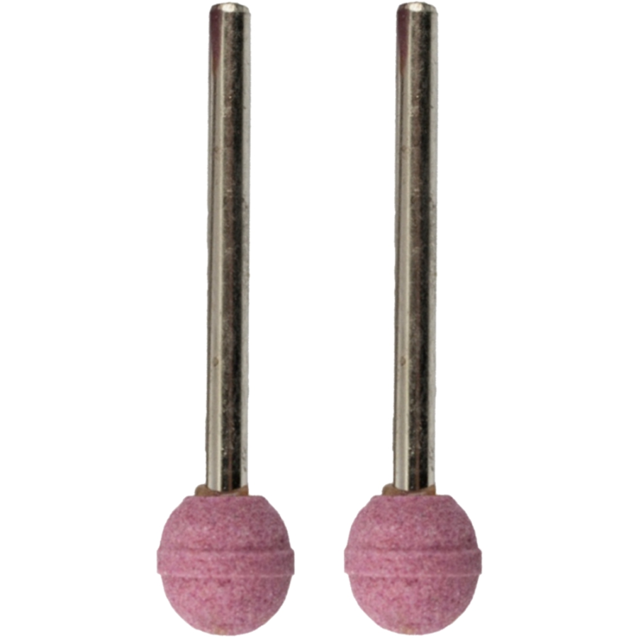 (image for) Tork Craft Mini Grinding Stone 9.5mm Ball 3.2mm Shank 2 Piece