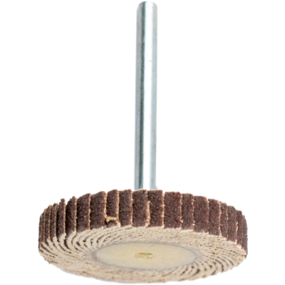 (image for) Tork Craft Mini Flap Wheel 29.5 x 5mm 120 Grit 3.2mm Shank