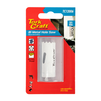 (image for) Hole Saw Bi-metal 21mm