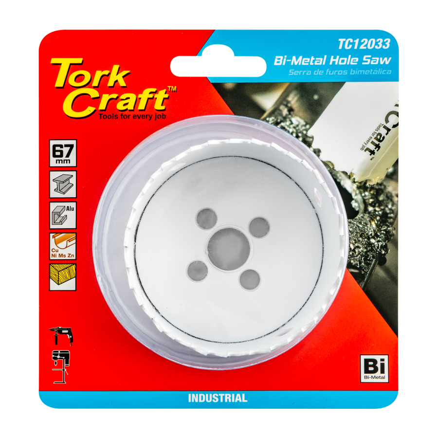 (image for) Hole Saw Bi-metal 67mm