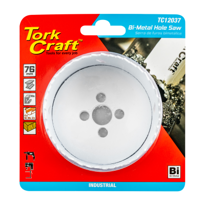 (image for) Hole Saw Bi-metal 76mm