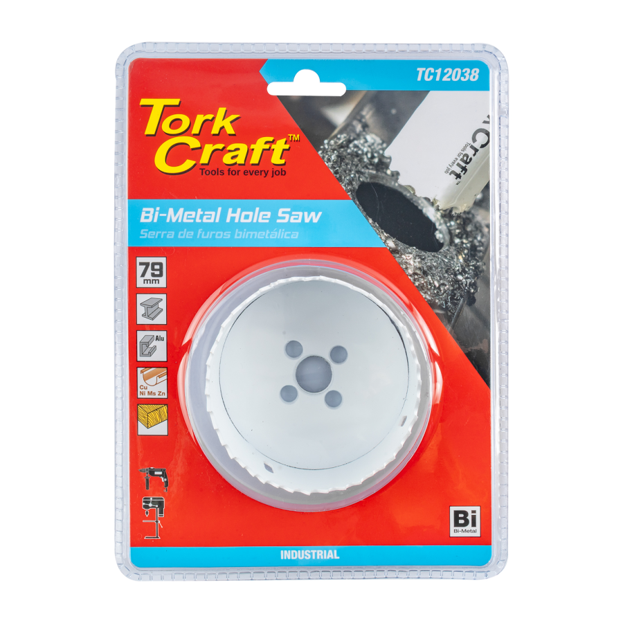 (image for) Hole Saw Bi-metal 79mm