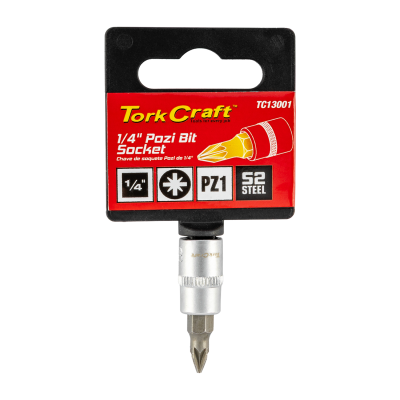 (image for) Socket Bit 1/4'dr Pozi Pz1 S2 Material
