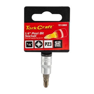 (image for) Socket Bit 1/4'dr Pozi Pz3 S2 Material
