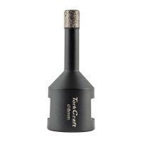 (image for) Diamond Core Bit 8mm X 32mm M14 X 60mm Vacuum Brazed