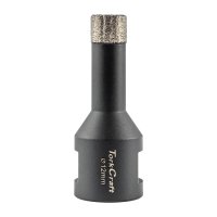 (image for) Diamond Core Bit 12mm X 32mm M14 X 60mm Vacuum Brazed