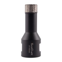 (image for) Diamond Core Bit 14mm X 32mm M14 X 60mm Vacuum Brazed