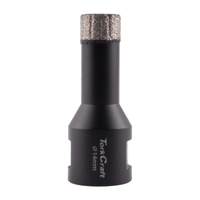 (image for) Diamond Core Bit 14mm X 32mm M14 X 60mm Vacuum Brazed
