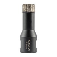 (image for) Diamond Core Bit 16mm X 32mm M14 X 60mm Vacuum Brazed