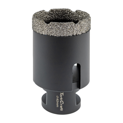 (image for) Diamond Core Bit 40mm X 50mm M14 X 70mm Vacuum Brazed