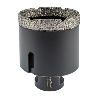 (image for) Diamond Core Bit 55mm X 50mm M14 X 70mm Vacuum Brazed