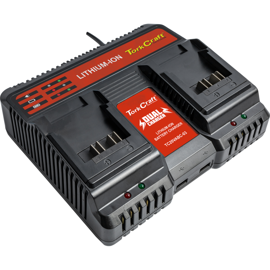 (image for) Battery Charger 20v 4.5a Dual Port 220v