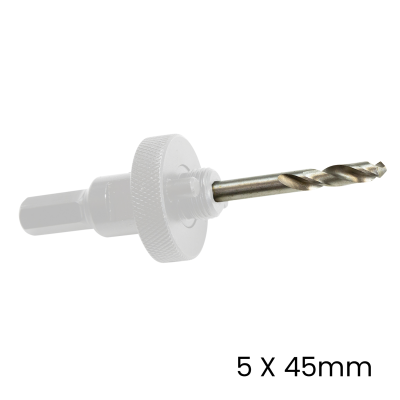 (image for) Arbor Drill Bit 5 X 45mm For Hss Hole Saw