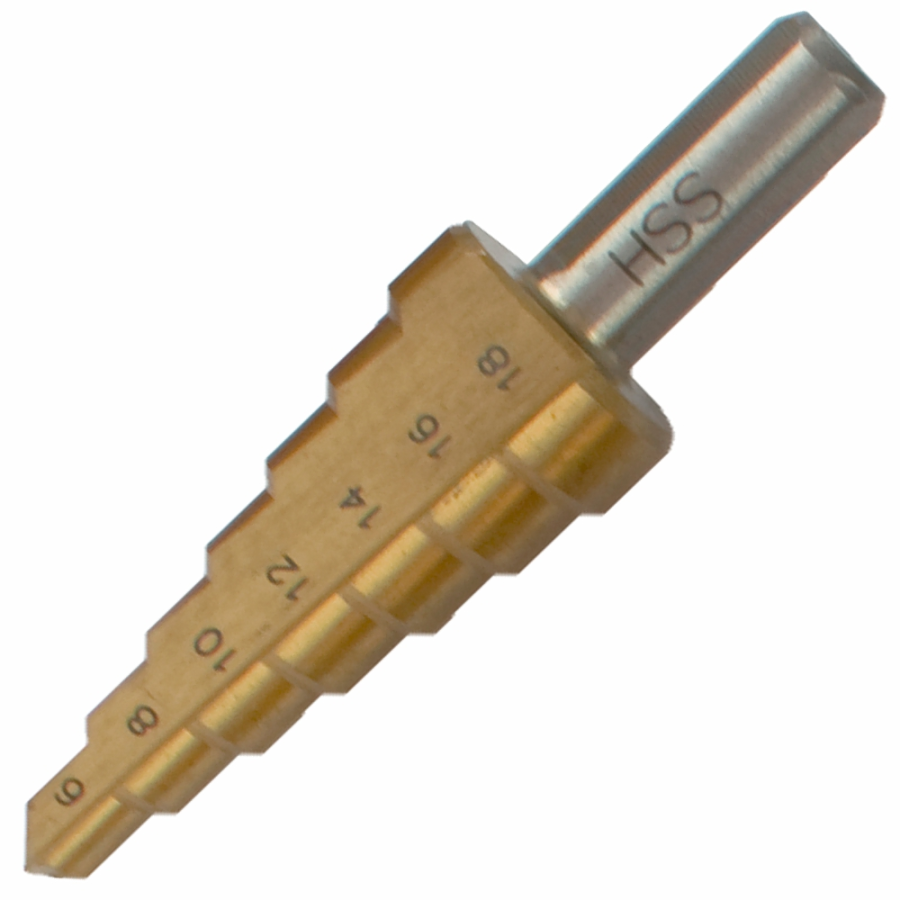 (image for) Step Drill Hss 6-18mmx2mm