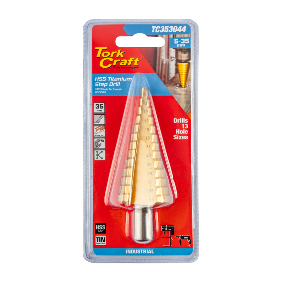 (image for) Step Drill Hss 5-35mmx2-3mm
