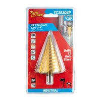 (image for) Step Drill Hss 6-60mm M2 Carded