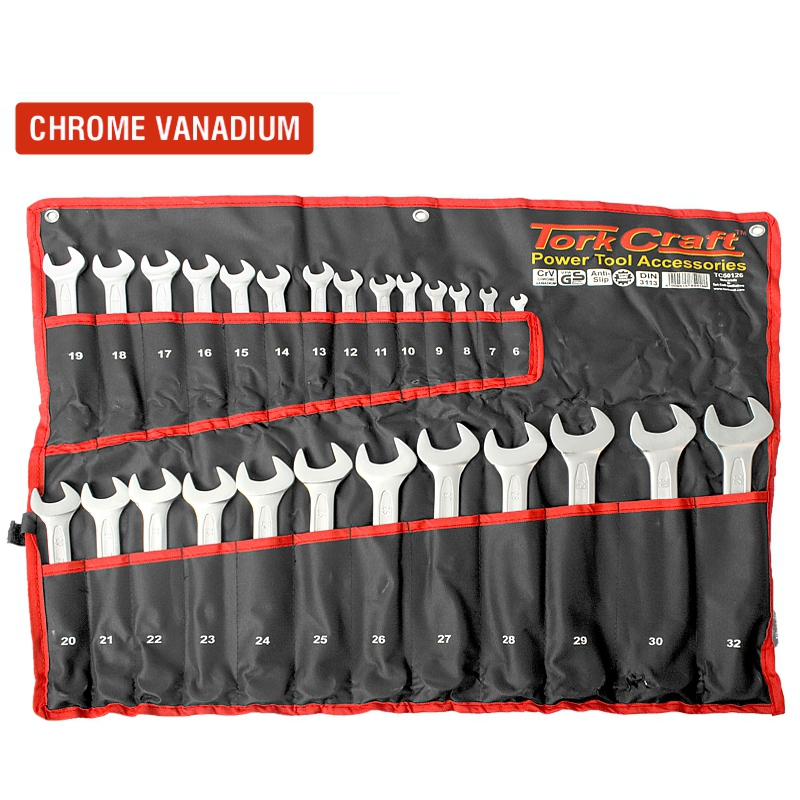 (image for) 26pcs Combination Spanner Set 6-32mm