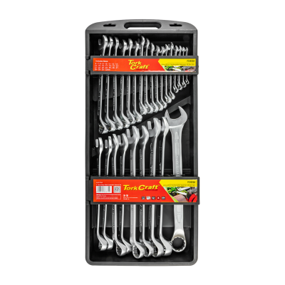 (image for) 26pcs Combination Spanner Set 6-32mm Deep Offset Jumbo Rack