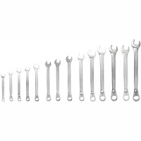 14pcs Deep Offset Combination Spanner Set 8-24mm (image for) 14pcs Deep Offset Combination Spanner Set 8-24mm