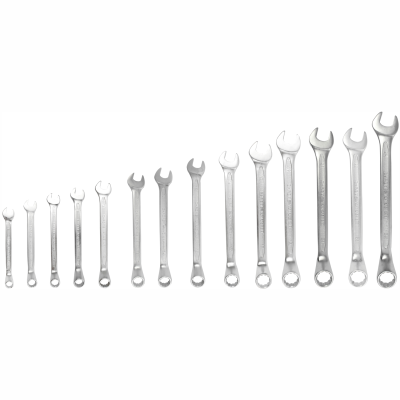 (image for) 14pcs Deep Offset Combination Spanner Set 8-24mm