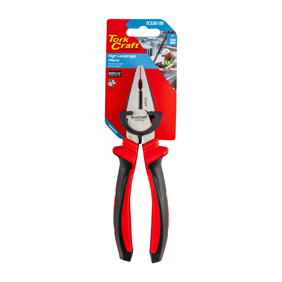 (image for) Pliers Combination High Leverage Crv 180mm Indusrial
