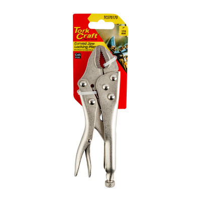 (image for) Plier Locking Curved Jaw 170mm