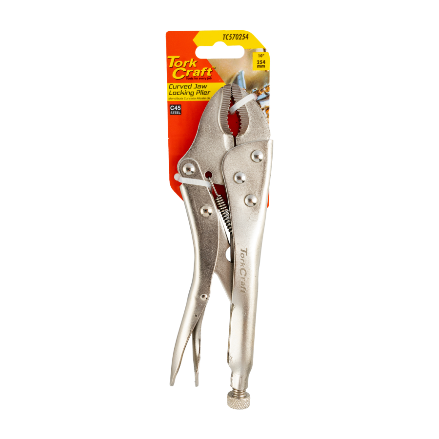 (image for) Plier Locking Curved Jaw 254mm