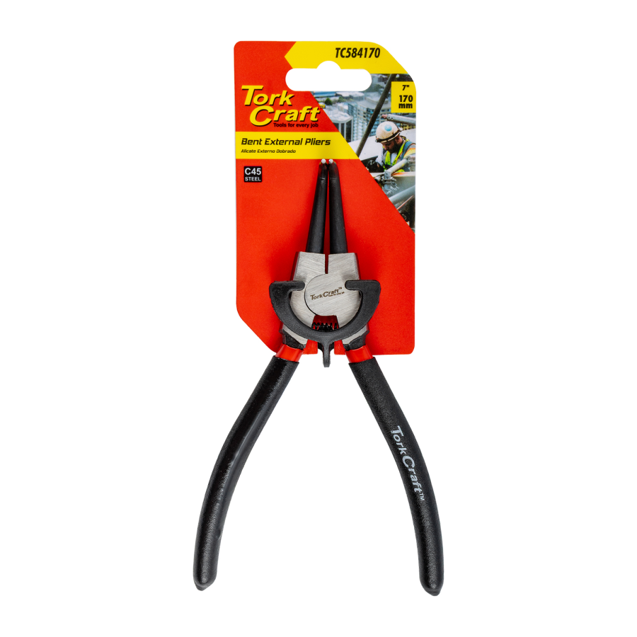 (image for) Plier Circlip Bent External 170mm