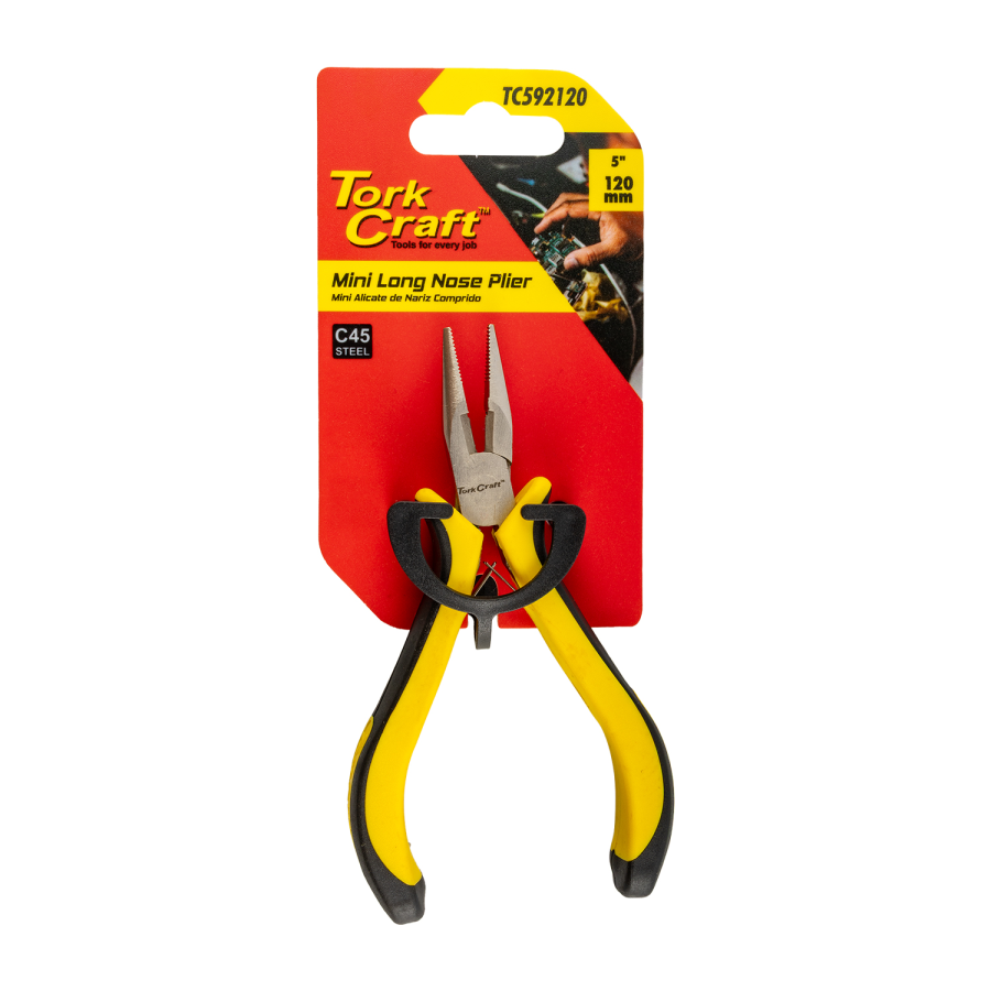 (image for) Plier Mini Long Nose 120mm Micro