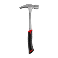 (image for) Hammer Claw 700g (24oz) All Steel With Ergonomic Grip & Full Pol Head