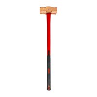 Hammer Sledge Copper 6.3kg Fibreglass Handle (image for) Hammer Sledge Copper 6.3kg Fibreglass Handle