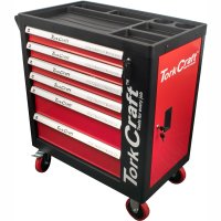 (image for) Tork Craft 6 Drawer Roller Cab Tool Box On Castors With 184pc Of Stock