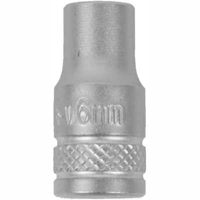 (image for) Socket 6mm 1/4' Drive Crv 12 Point