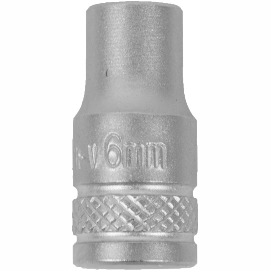 (image for) Socket 6mm 1/4' Drive Crv 12 Point