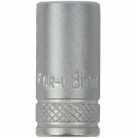(image for) Socket 8mm 1/4' Drive Crv 12 Point