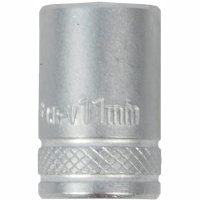 (image for) Socket 11mm 1/4' Drive Crv 12point