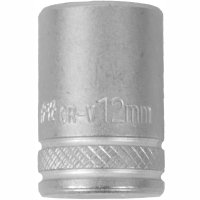 (image for) Socket 12mm 1/4' Drive Crv 12 P Oint