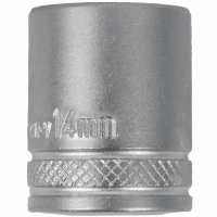 (image for) Socket 14mm 1/4' Drive Crv 12 Point