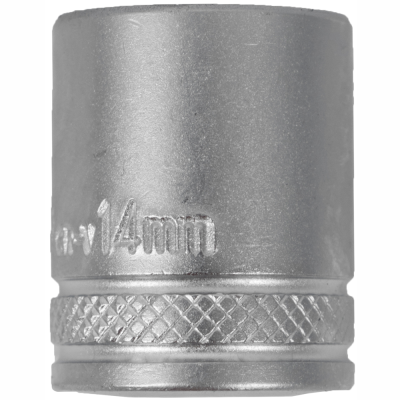 (image for) Socket 14mm 1/4' Drive Crv 12 Point