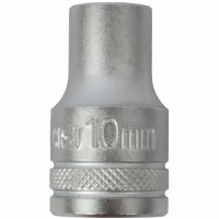 (image for) Socket 10mm X 21.8mm 1/2' Drive Crv 12 Point