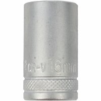 (image for) Socket 16mm X 21.8mm 1/2' Drive Crv 12 Point